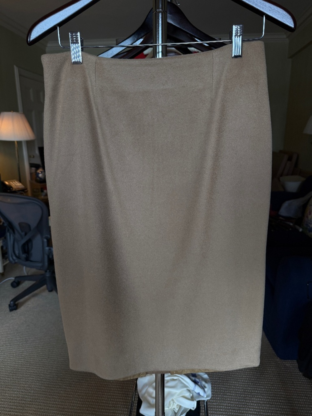 Yves Saint Laurent Rive Gauche by Tom Ford 100% Cashmere Pencil Skirt